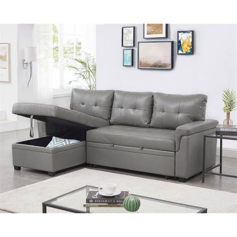 Chaise Sofa Sleeper With Storage | Cabinets Matttroy pertaining to Devonshire Sleeper Sectional Sofa Storage Chaise Camel